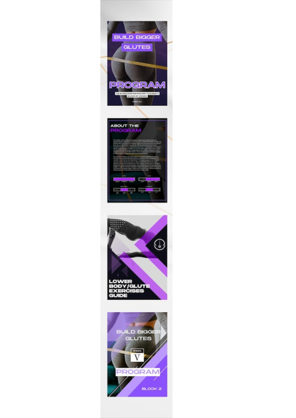 Glutes Growth Program – Build Strength & Shape